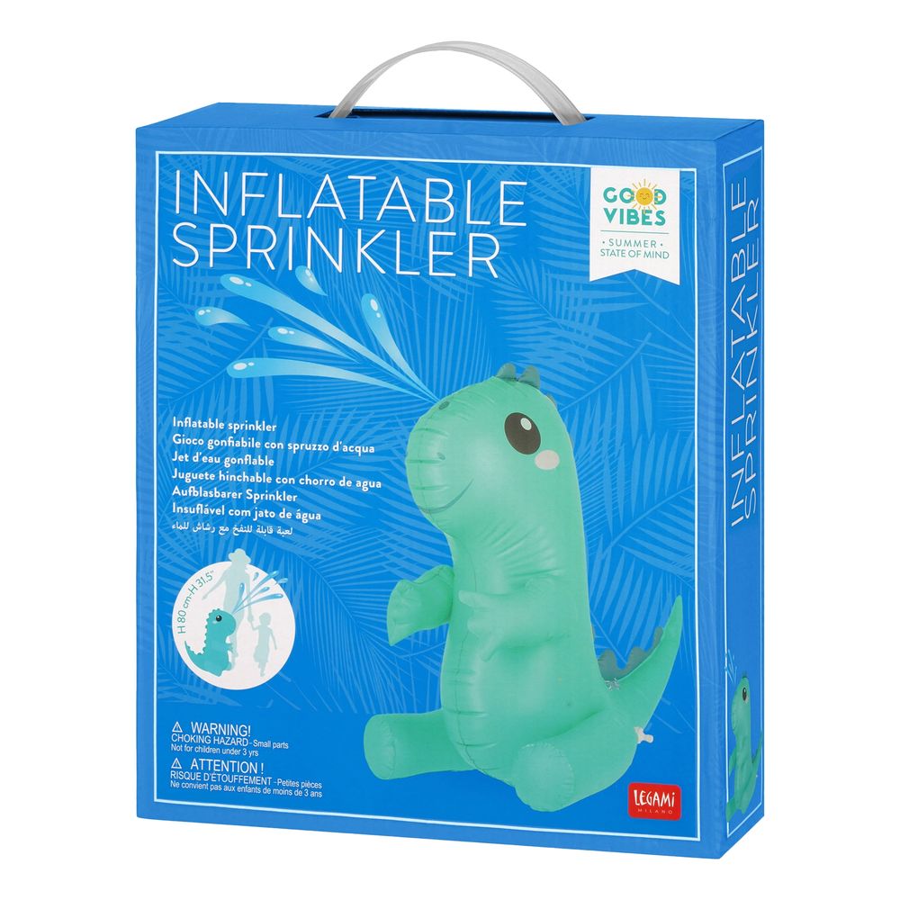 Uppblåsbar Vattenspridare Dinosaurie