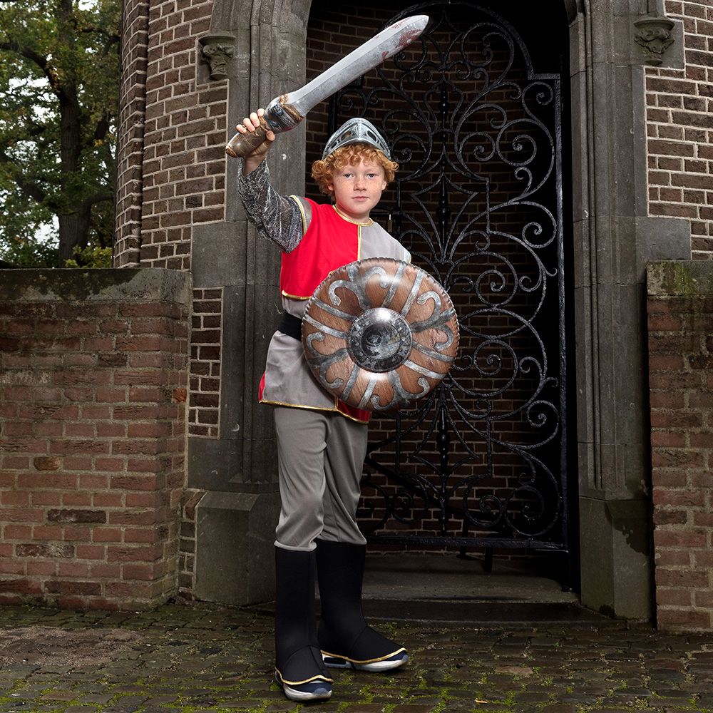 Oppusteligt Sværd med Skjold