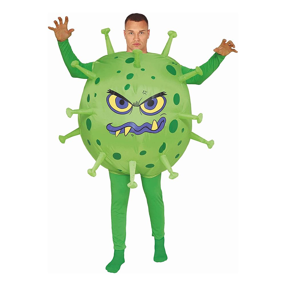 Puhallettava Virus Naamiaisasu