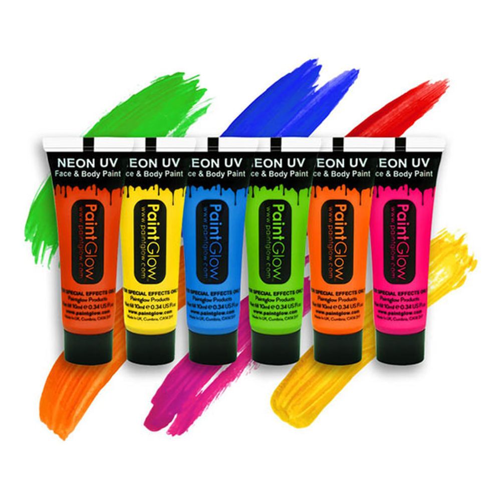 PaintGlow UV Neon Kasvo- & Vartaloväri