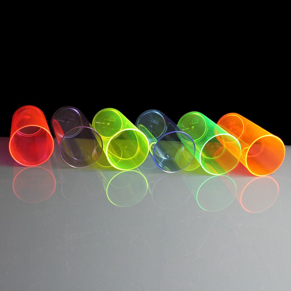 UV Neon Drinkglas