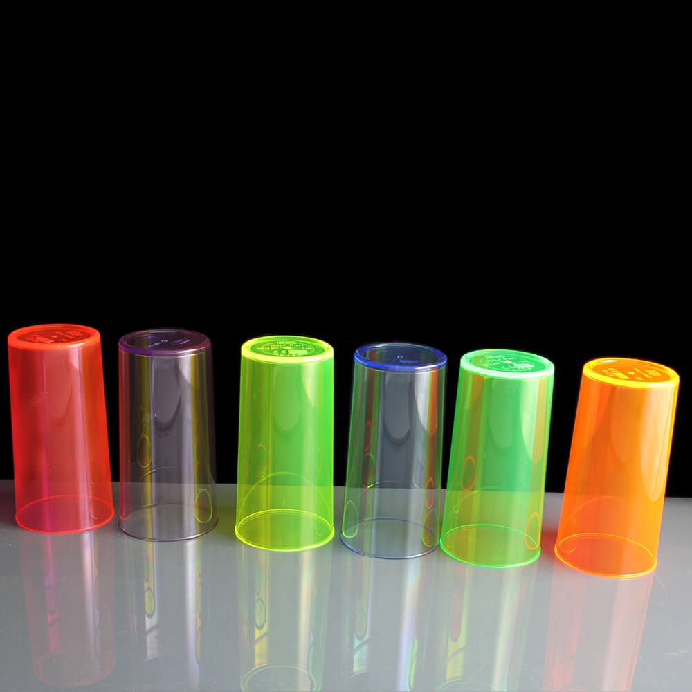 UV Neon Drinkglas
