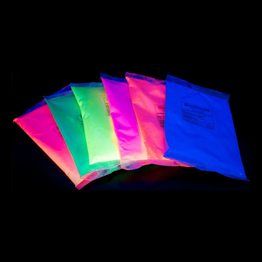 UV Neon Holipulver Grønn