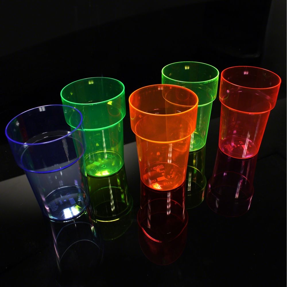 UV Neon Ølglass