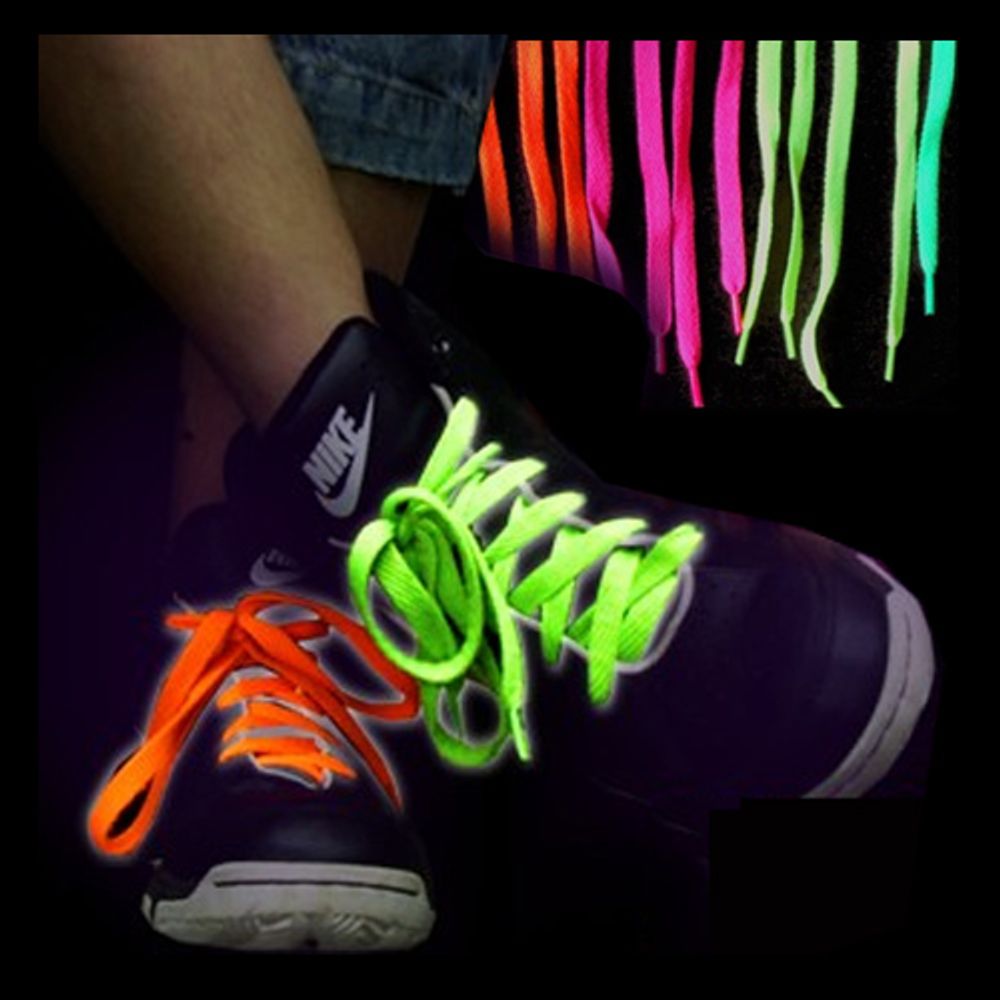UV Neon Skosnören