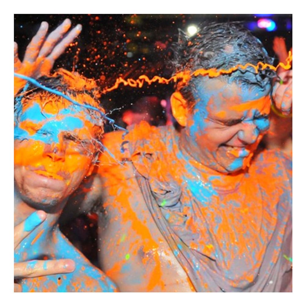 UV Neon Splash Kroppsfarge