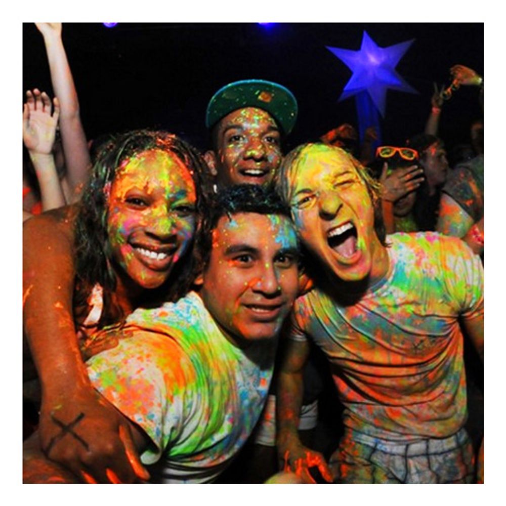 UV Neon Splash Kroppsfarge