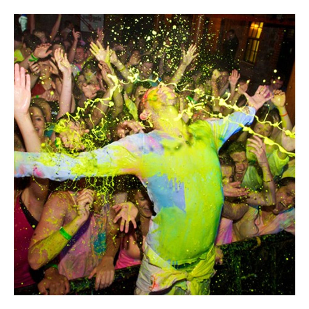UV Neon Splash Kroppsfarge