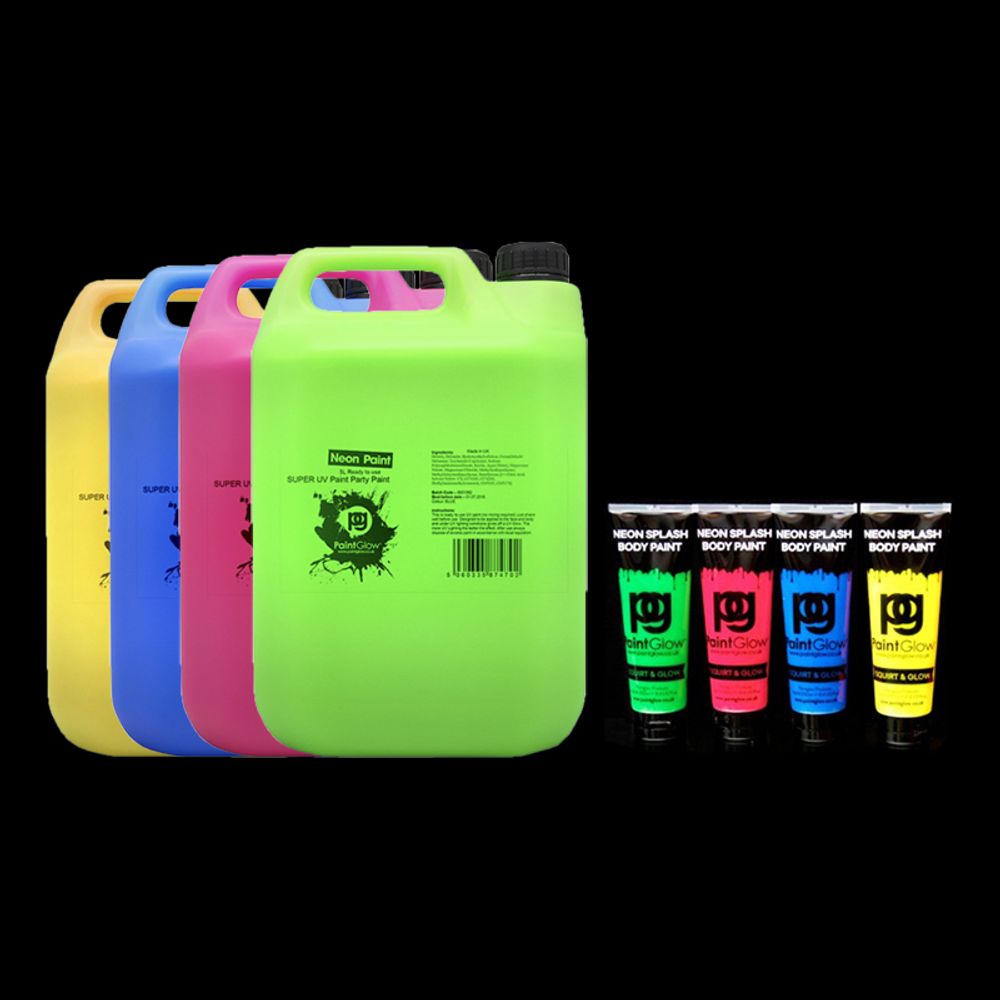 UV Neon Splash Kroppsfarge