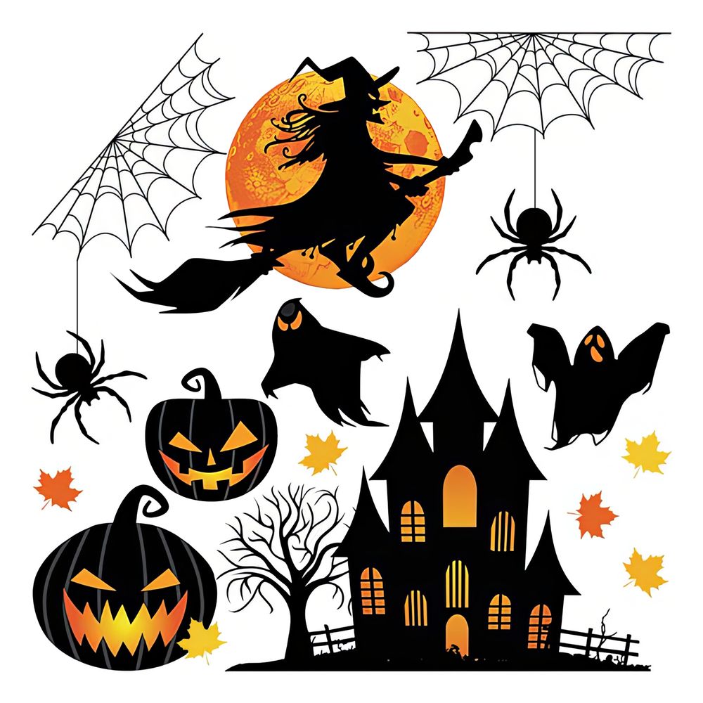 Vægdekoration Halloween