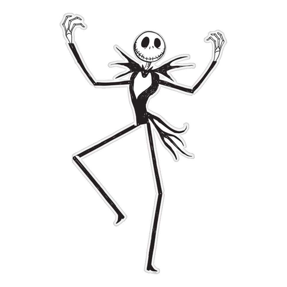 Vægdekoration Nightmare Before Christmas