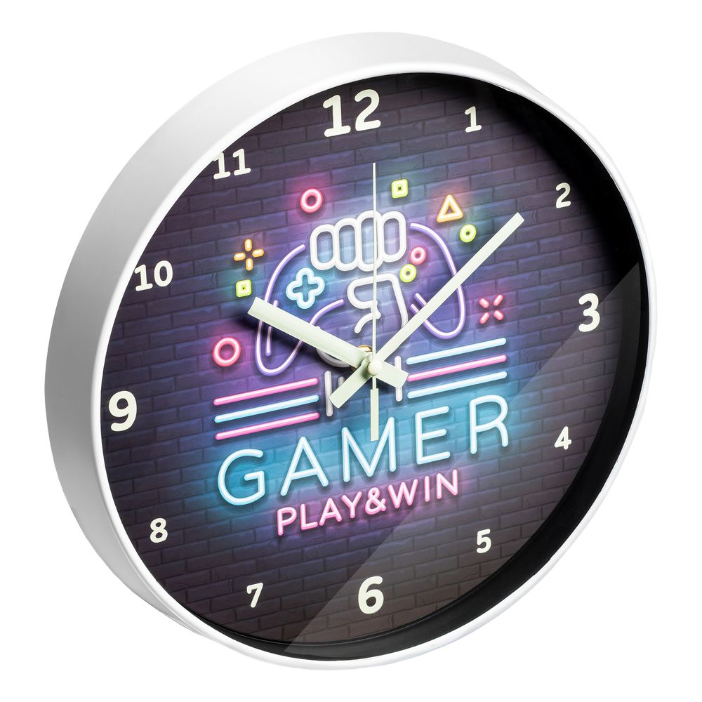 Vægur Gamer Glow in the Dark