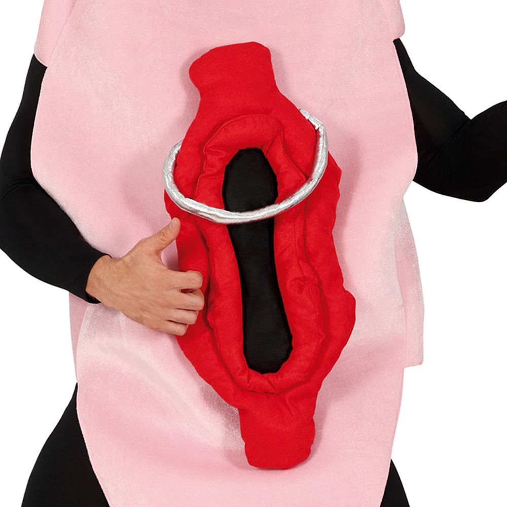 Vagina med Piercing Kostume