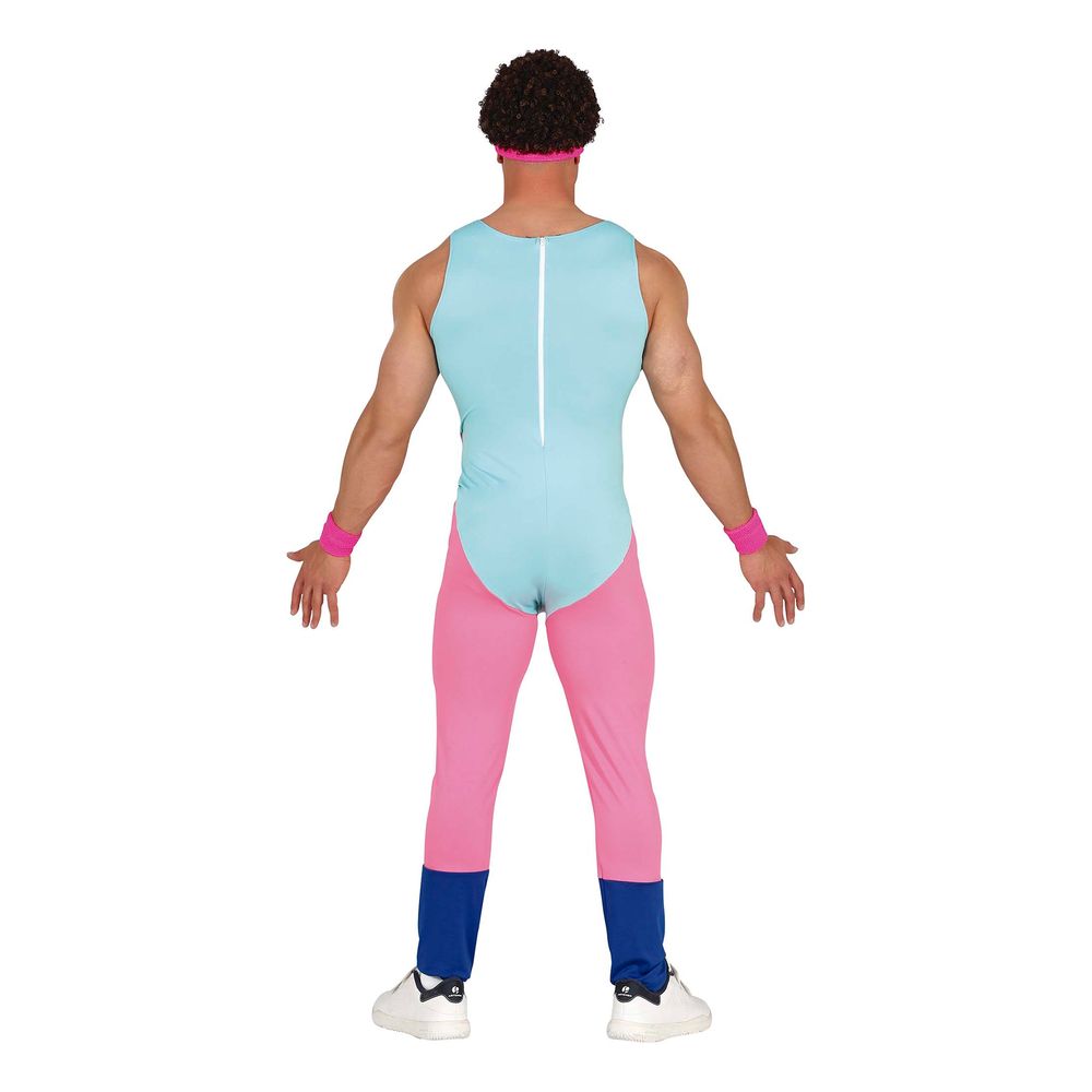 Veludrustet 80'er Aerobics Fyr Kostume