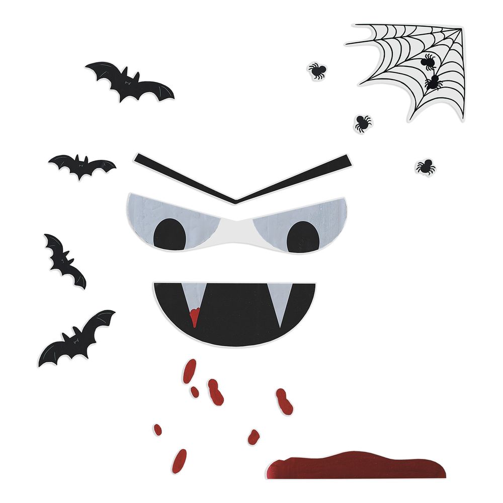 Vampyr Halloween Dørdekorasjon