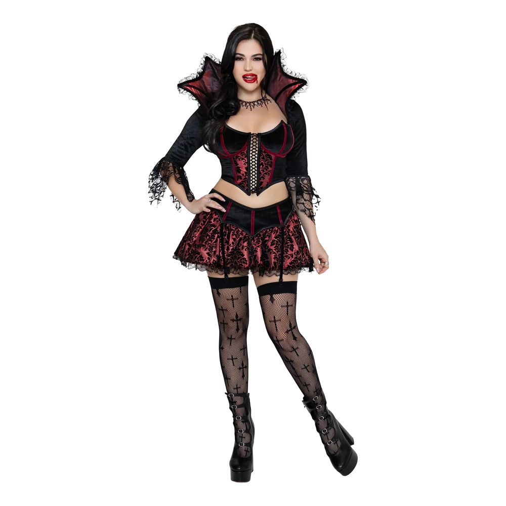 Vampyyri Love Bite Deluxe Naamiaisasu