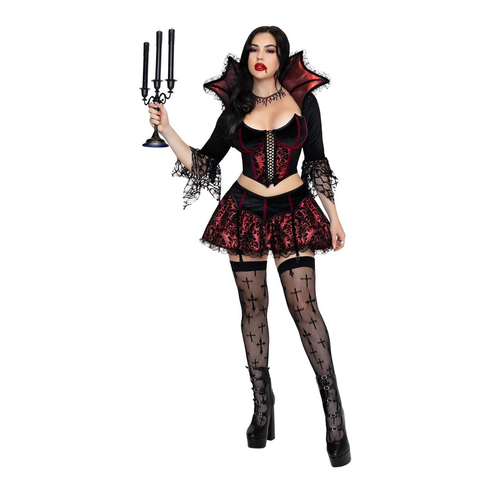 Vampyyri Love Bite Deluxe Naamiaisasu
