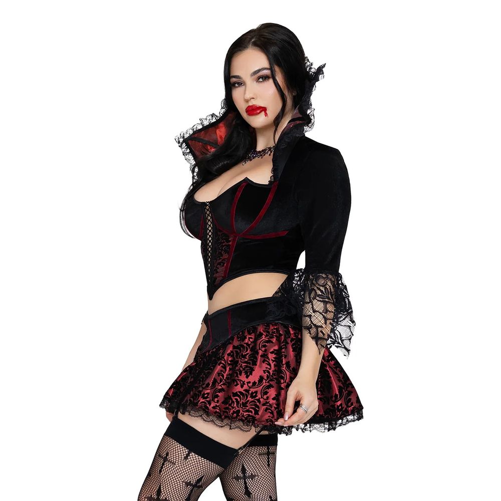 Vampyyri Love Bite Deluxe Naamiaisasu