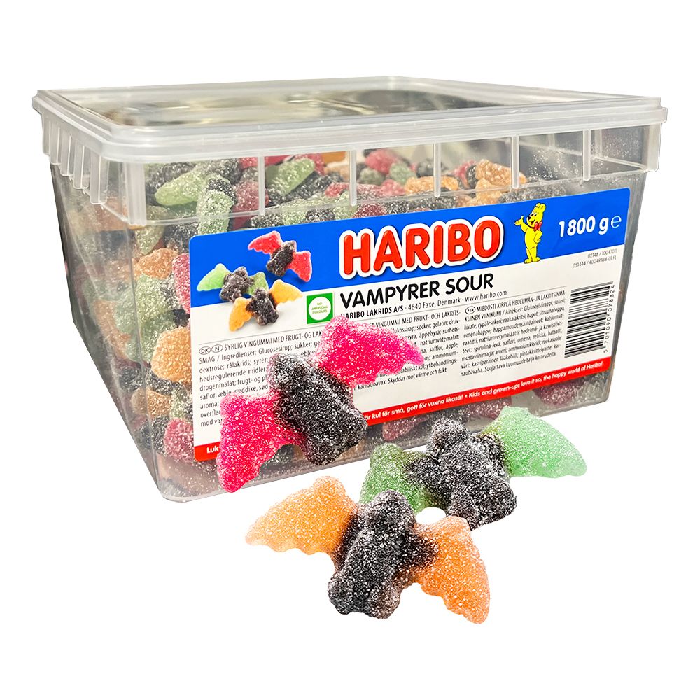 Haribo Vampyrer Sour Storpack