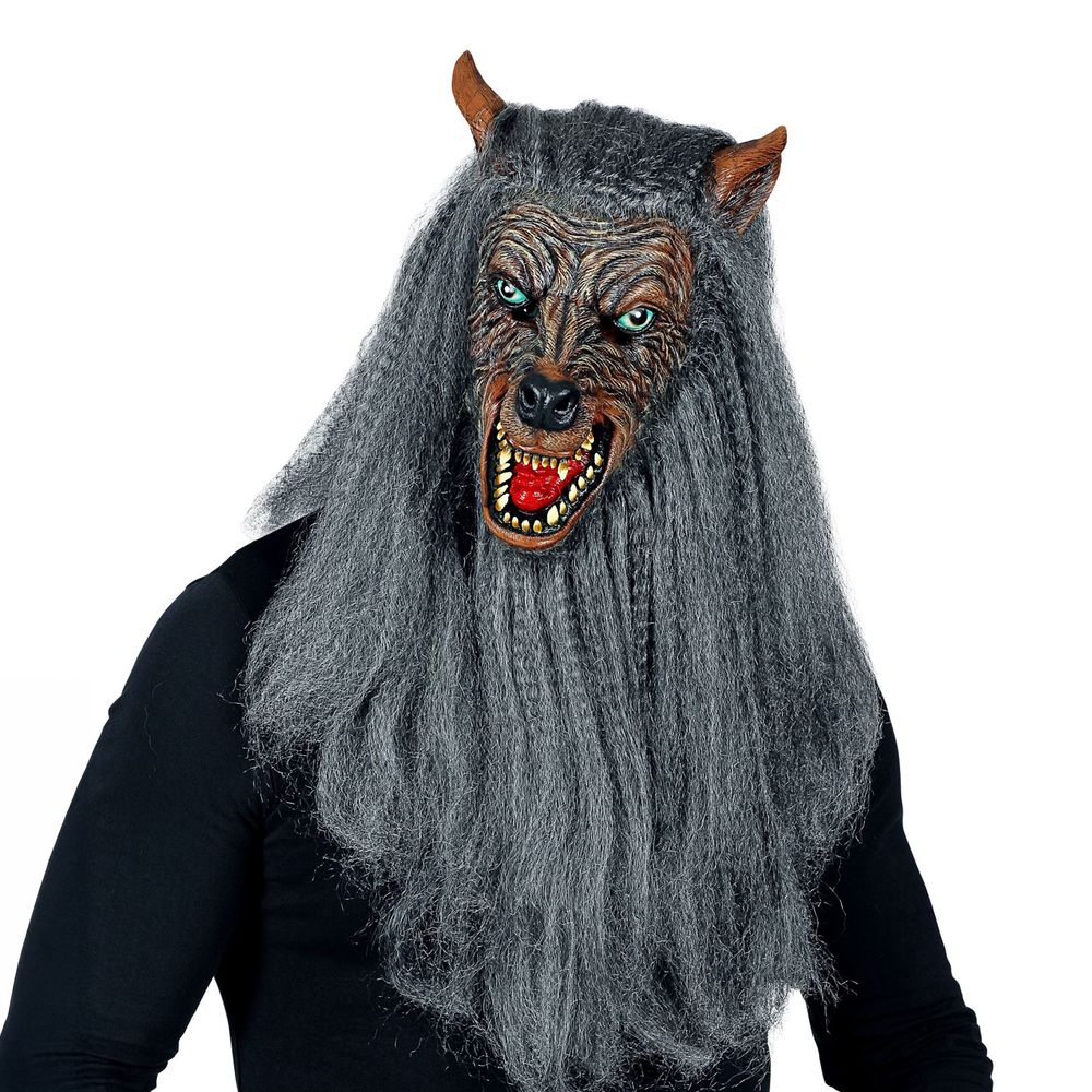 Varulv med Skæg Maske