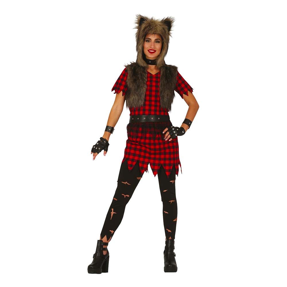 Varulv Punker Damekostume