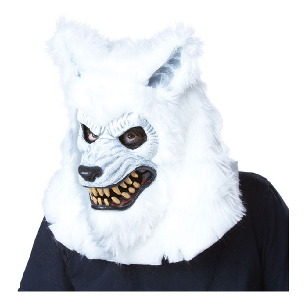 Varulv Vit Ani-Motion Mask