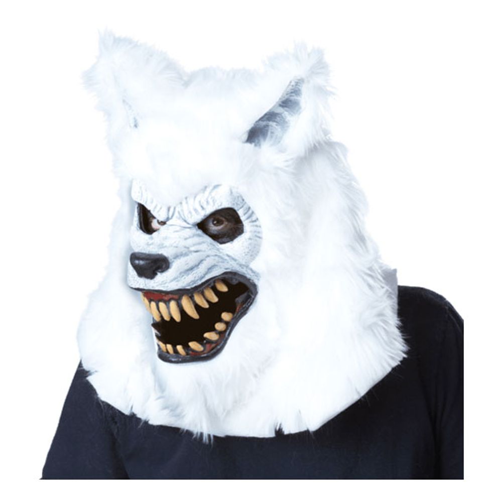 Varulv Vit Ani-Motion Mask