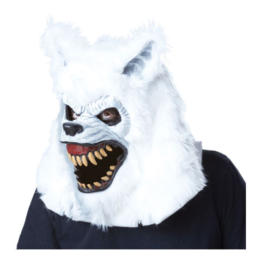 Varulv Vit Ani-Motion Mask