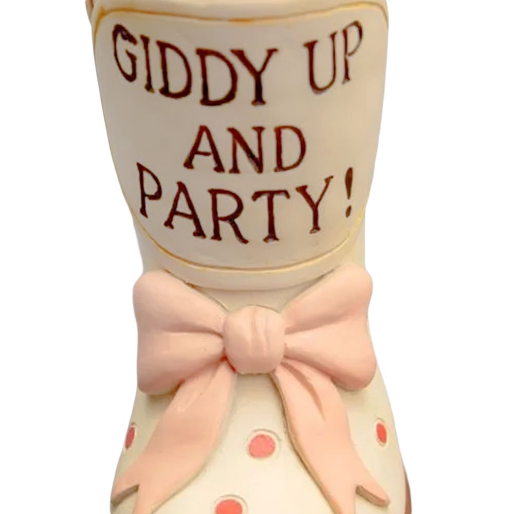 Vase Cowboystøvel Giddy Up