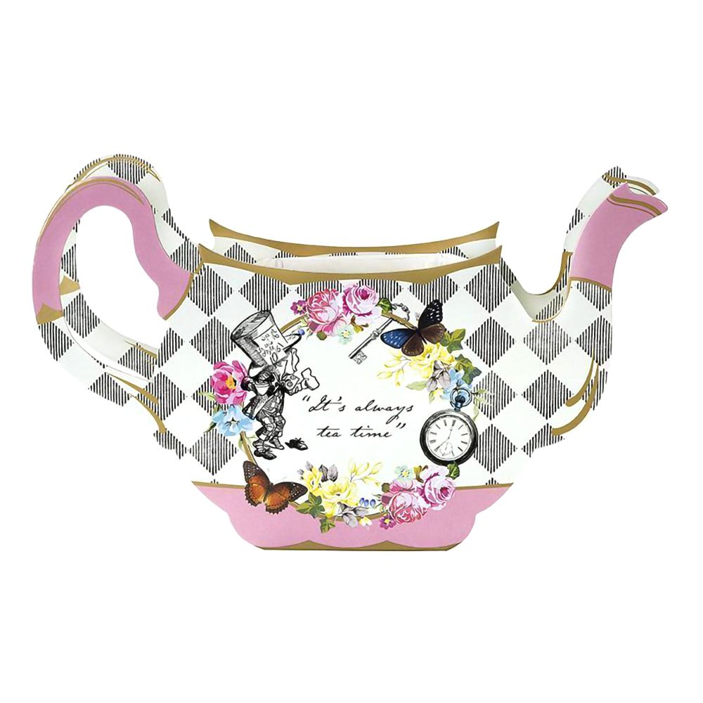 Vasedekorasjon Tekanne Alice Wonderland