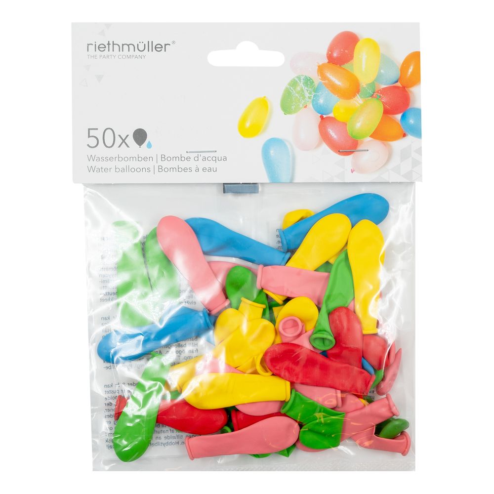 Vattenballonger Färgmix Pastell