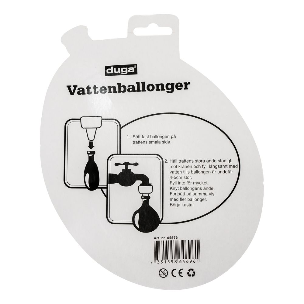 Vesi-ilmapallot ja Täyttösuppilo