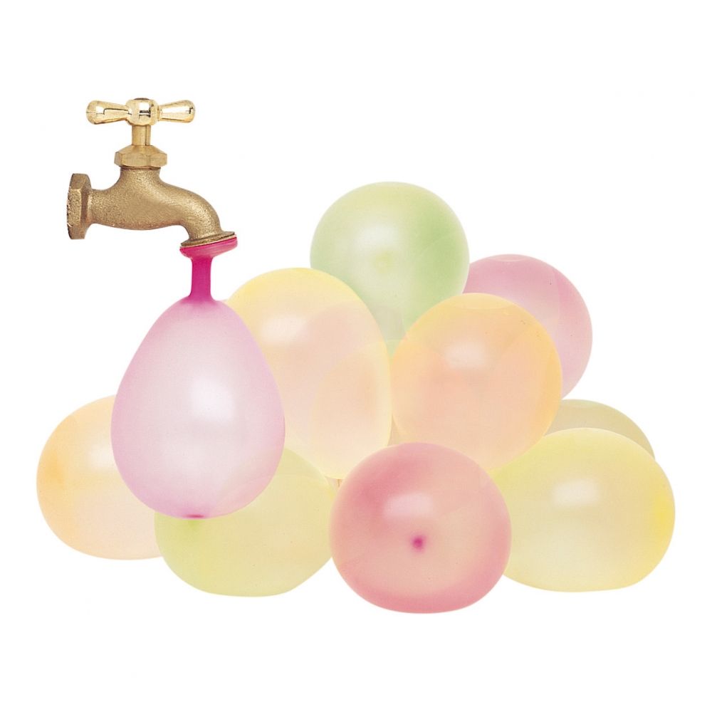 Vannballonger Neonfargede