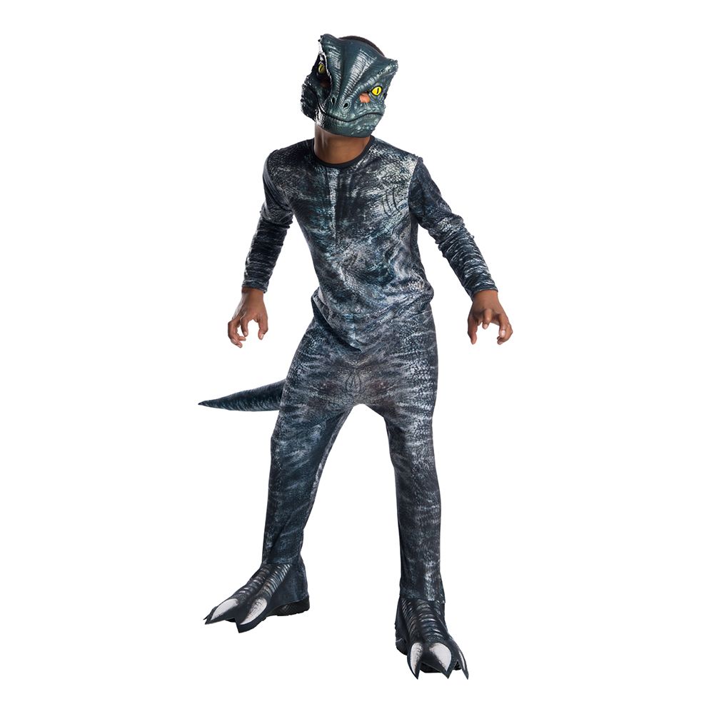 Velociraptor Sininen Lasten Naamiaisasu