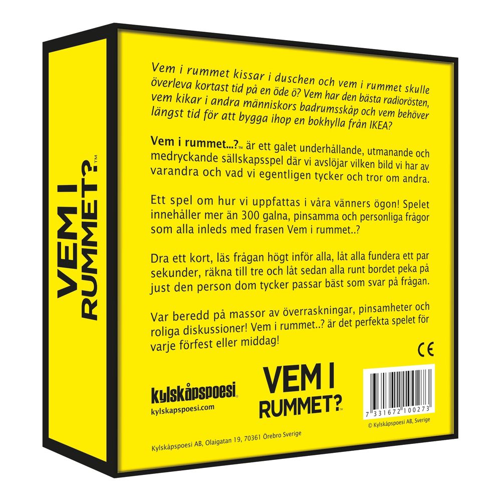 Hvem i Rommet ...? Spørrespill