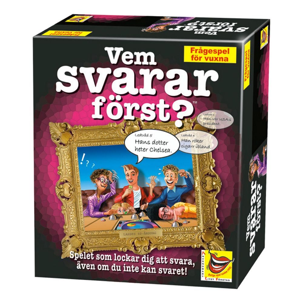 Vem svarar först?