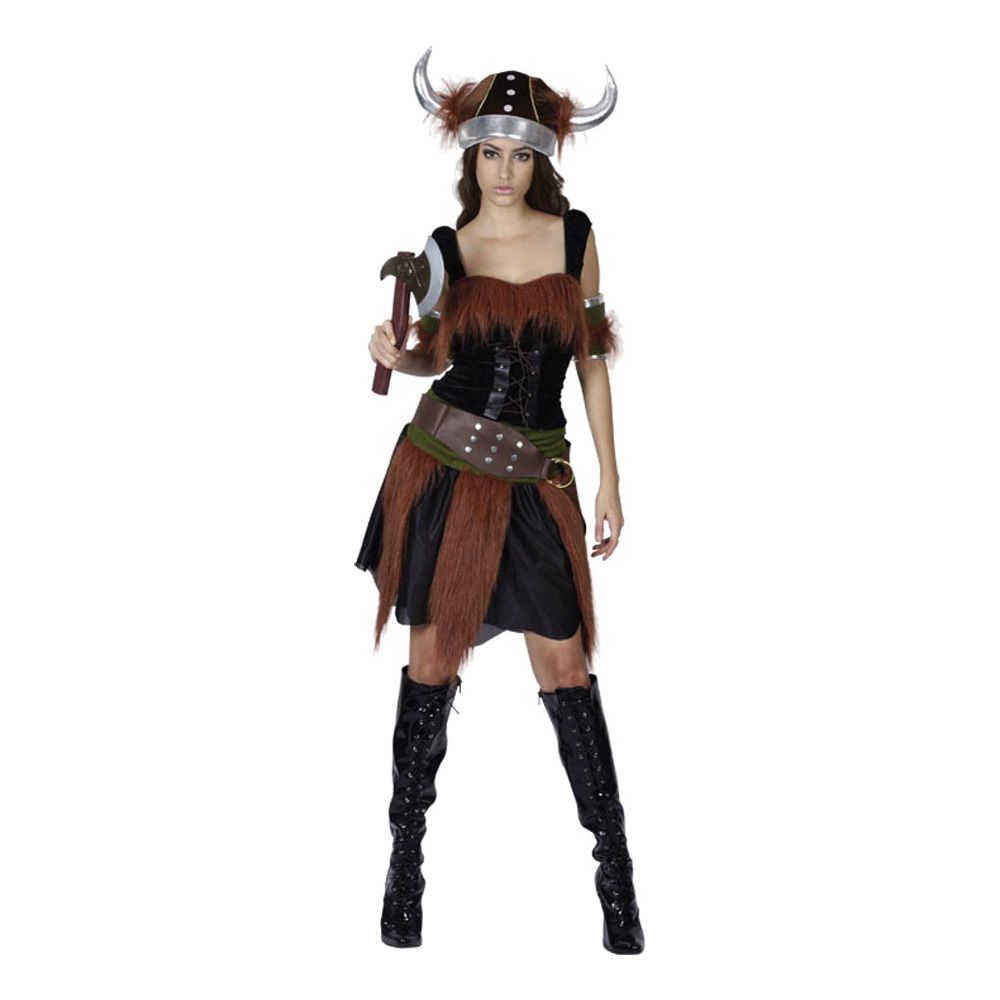 Vikingdame Drakt