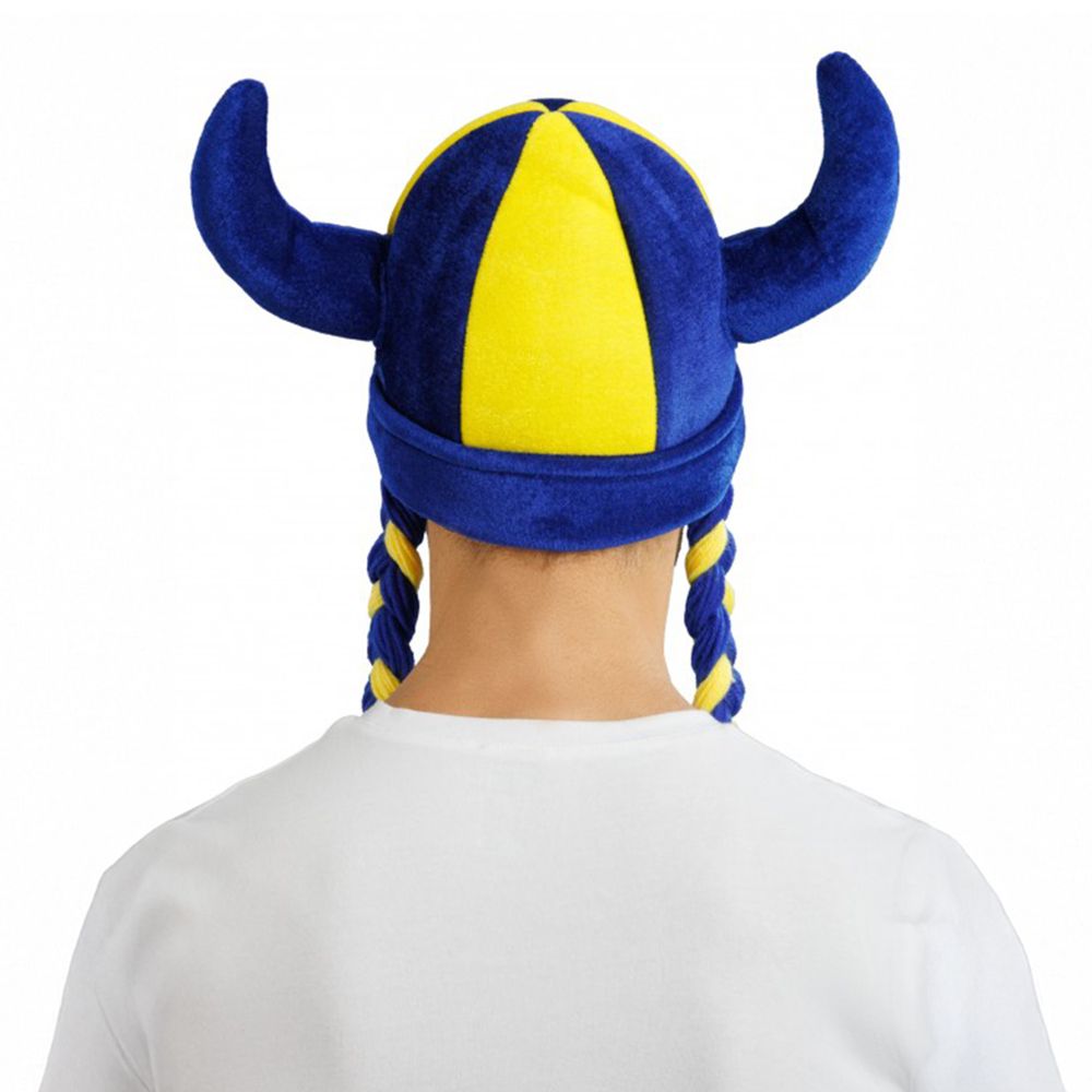 Vikingahjälm Sverige med Flätor