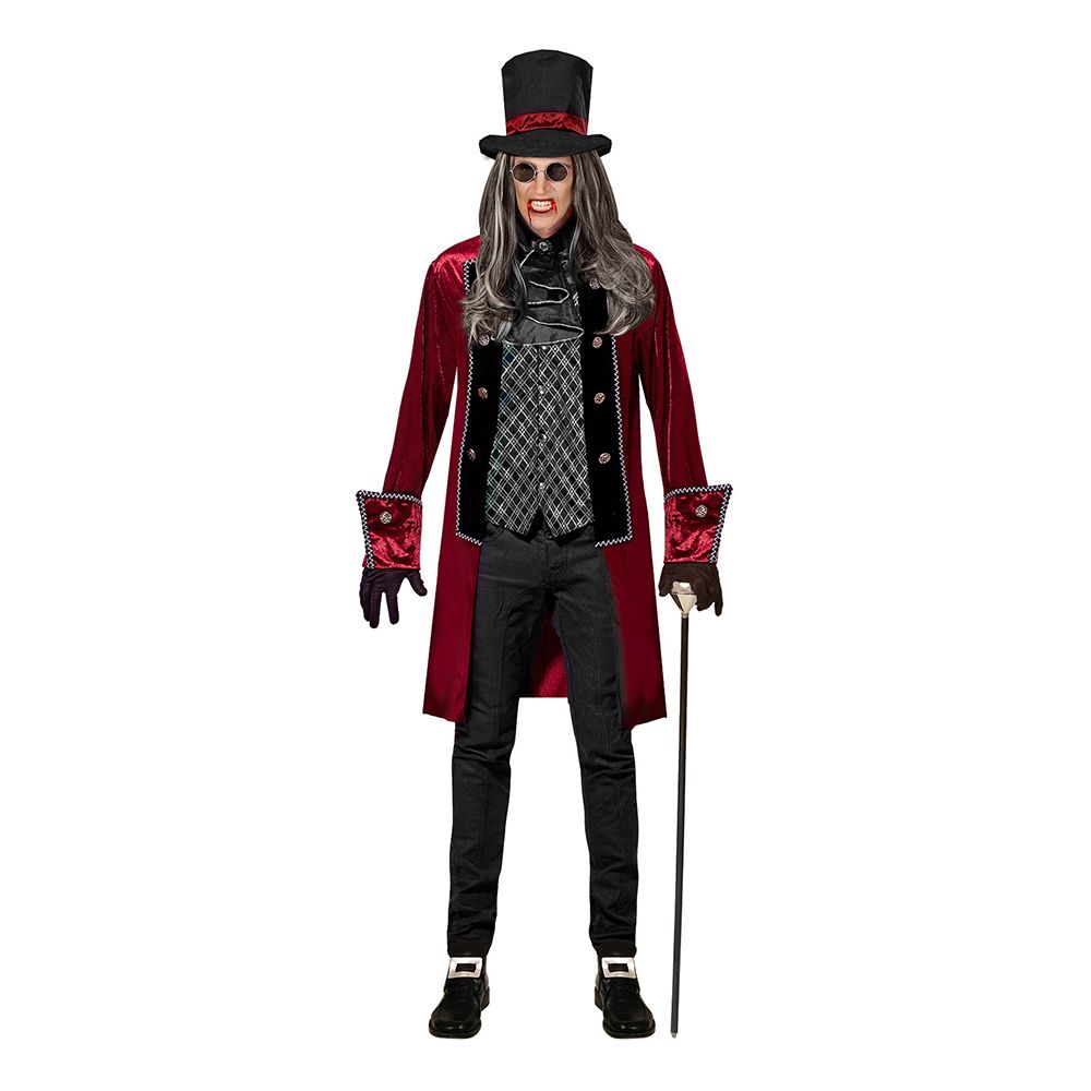 Viktoriansk Vampyr Halloween Kostyme