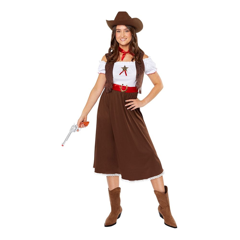 Ville Vesten Cowgirl Kostyme