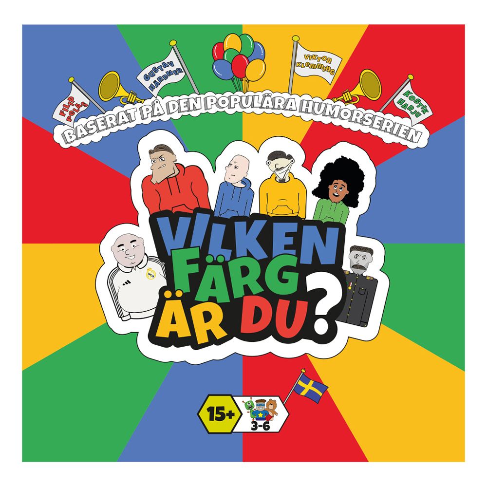 Vilken Färg Är Du? Sällskapsspel