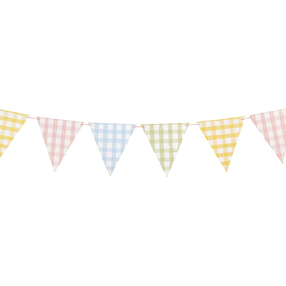 Vimpelgirlander Gingham