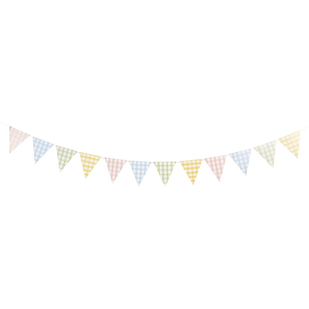 Vimpelgirlander Gingham