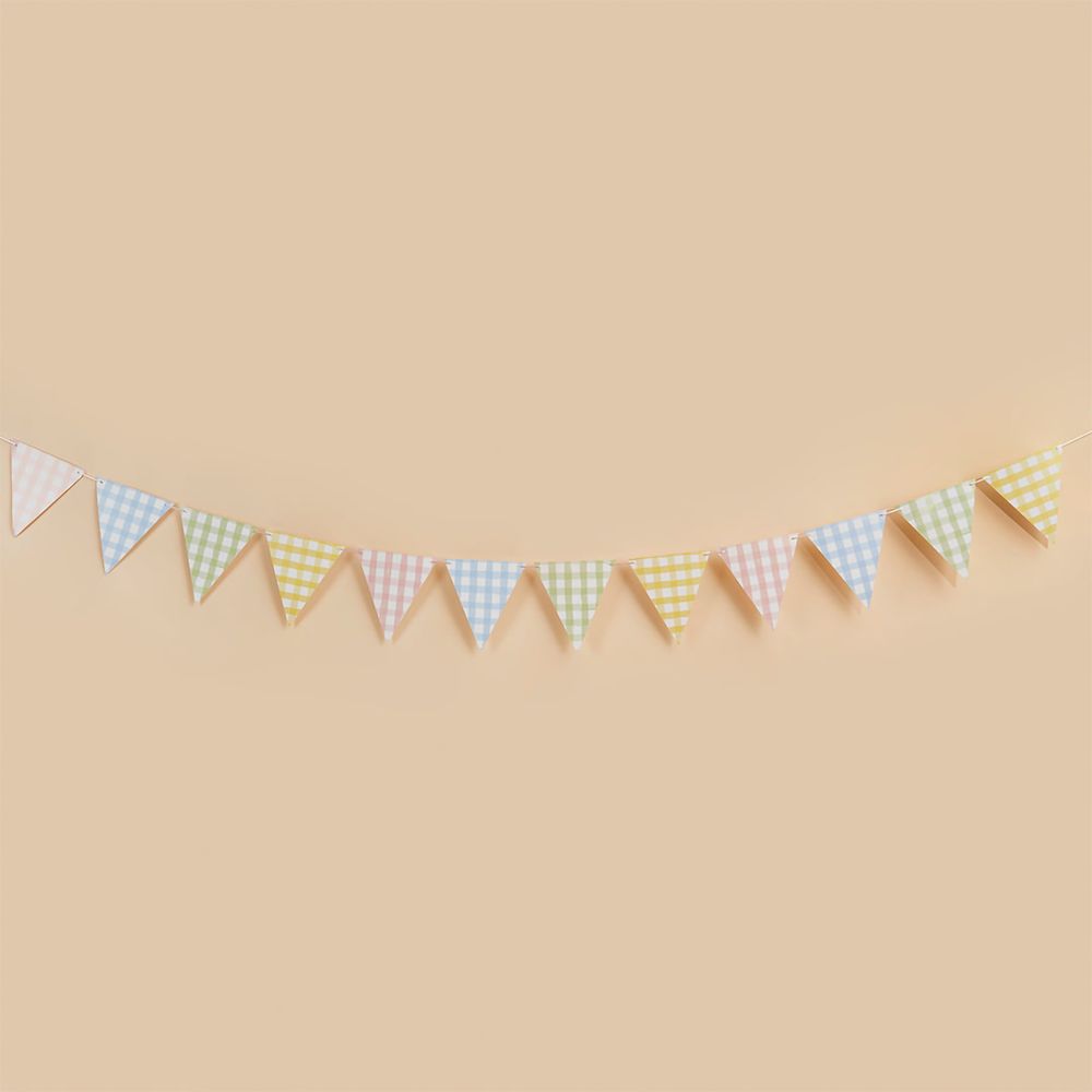 Vimpelgirlander Gingham