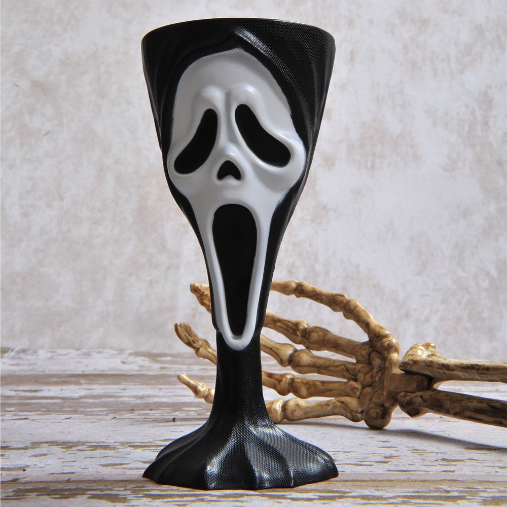 Scream™ Ghost Face Viinilasi