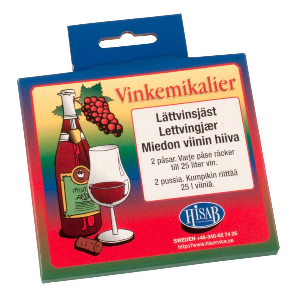 Vin Kemikalier Letvinsgær
