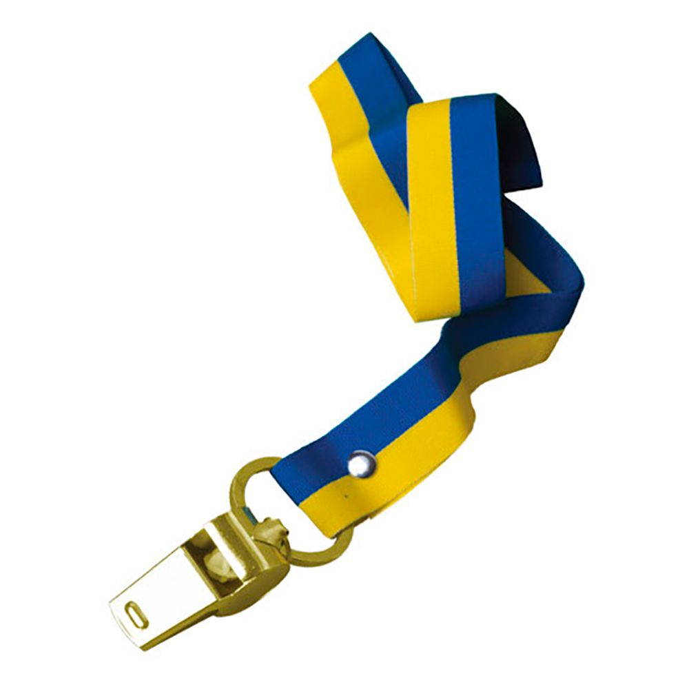 Fløjte Blåt/Gult Bånd