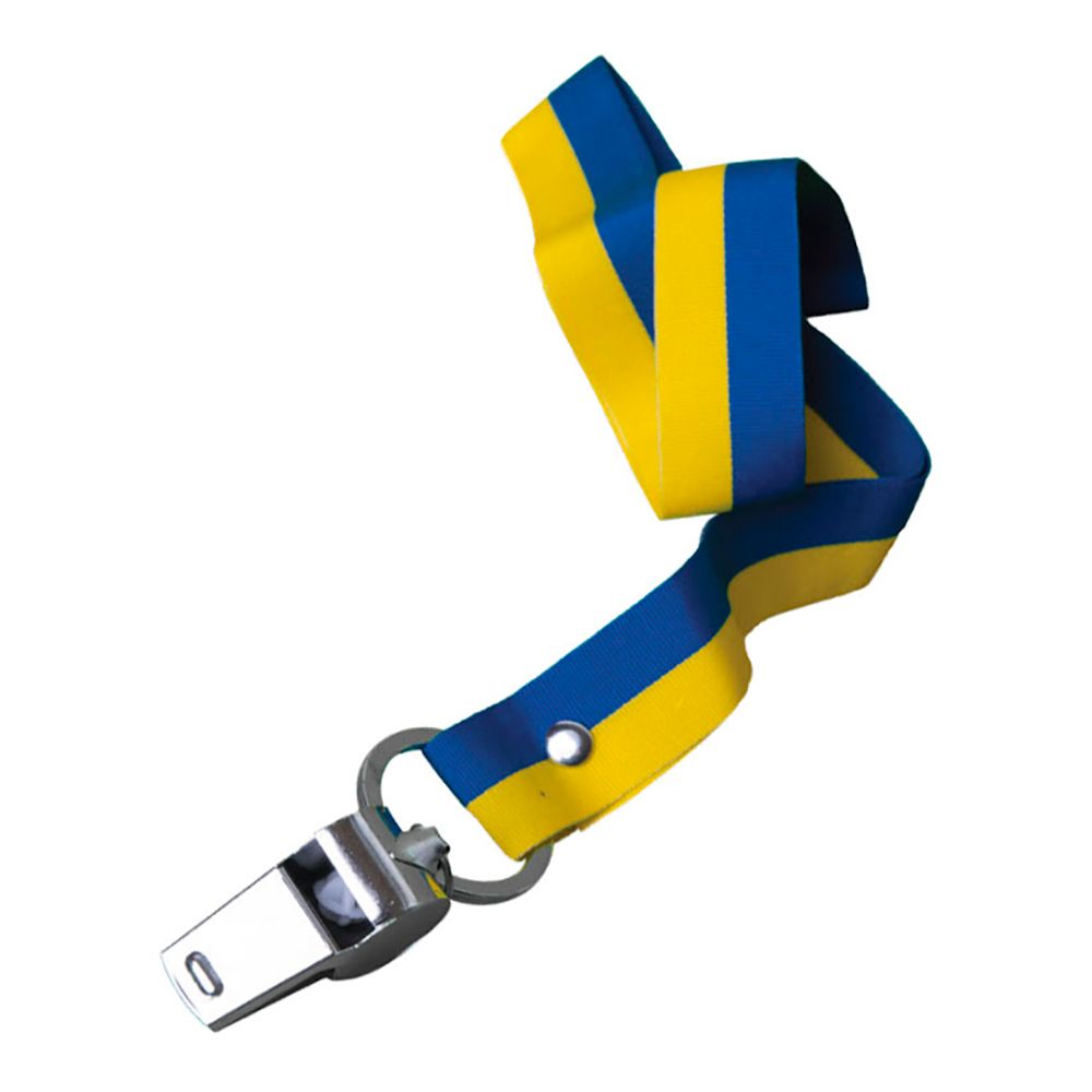 Fløjte Blåt/Gult Bånd