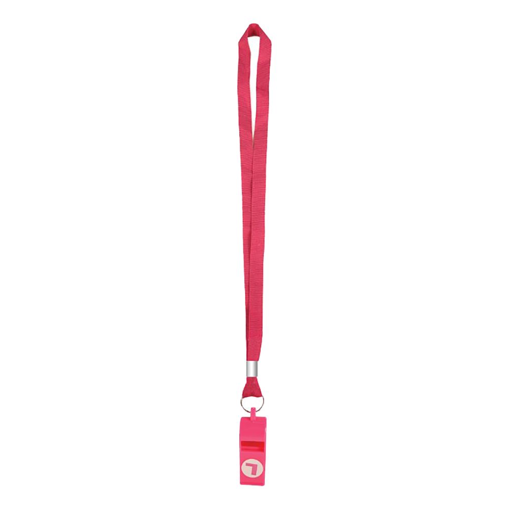 Visselpipa Rosa med Nyckelband