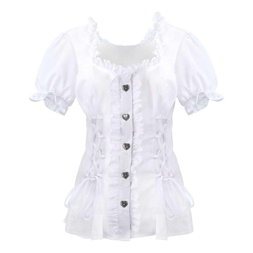 Blus Vit Dam